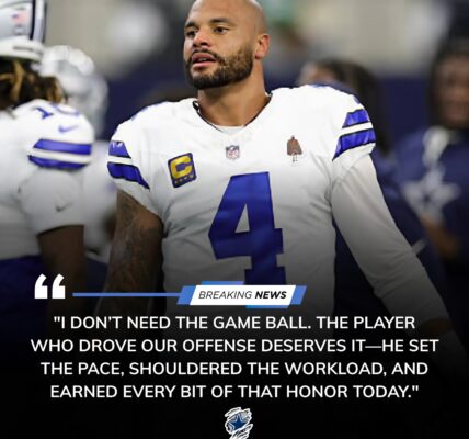 Dak Prescott Honors Teammates After Thrilling Cowboys Victory