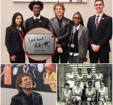 Sir Mick Jagger Comes Home: Rolling Stones Legend Makes Heartfelt Return to Dartford Grammar for a Powerful Celebration of Music, Memory, and Community