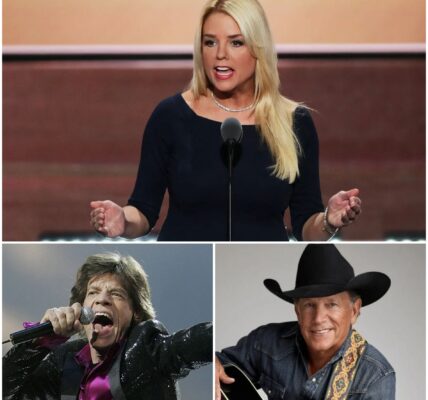 BREAKING NEWS: Two legends, George Strait & Mick Jagger, have stunned the nation by publicly criticizing Pam Bondi
