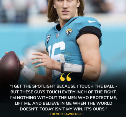 Trevor Lawrence stuns NFL, gives MVP to O-Line after Jaguars’ 27-24 win—locker room erupts, social media explodes!