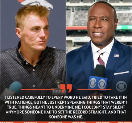 Breaking News: Bo Nix is ​​making headlines on NFL Network after a heated argument with Charles Davis.