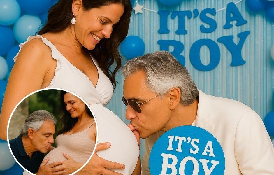 HAPPY NEWS: Andrea Bocelli & Veronica Berti Reveal Baby’s Gender — Couple Expecting Their Third Son!