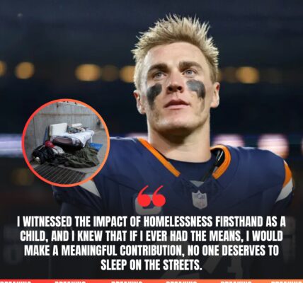 BREAKINGNEWS: Denver Broncos star Bo Nix donates entire $17.9 million income to build homes for the homeless