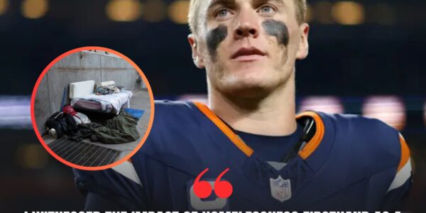 BREAKINGNEWS: Denver Broncos star Bo Nix donates entire $17.9 million income to build homes for the homeless