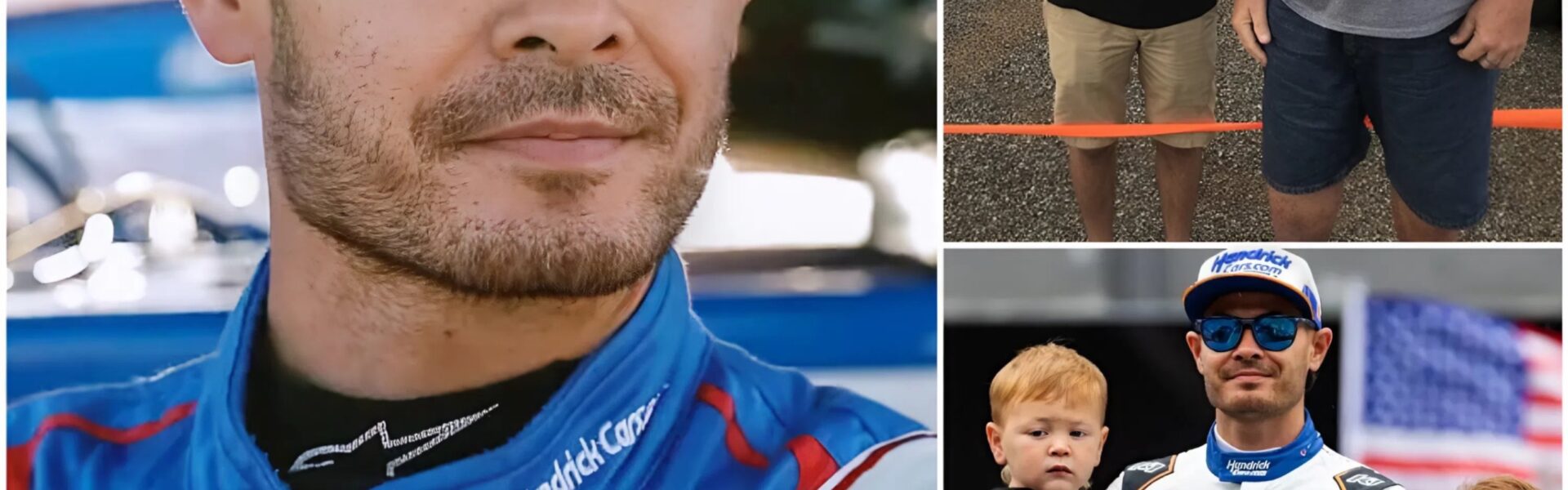 BREAKING: Kyle Larson entered trembling, voice cracking. A few shaken words about a family health crisis left the entire NASCAR world stunned.