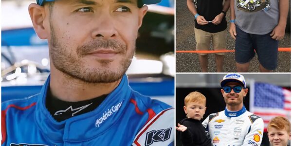 BREAKING: Kyle Larson entered trembling, voice cracking. A few shaken words about a family health crisis left the entire NASCAR world stunned.