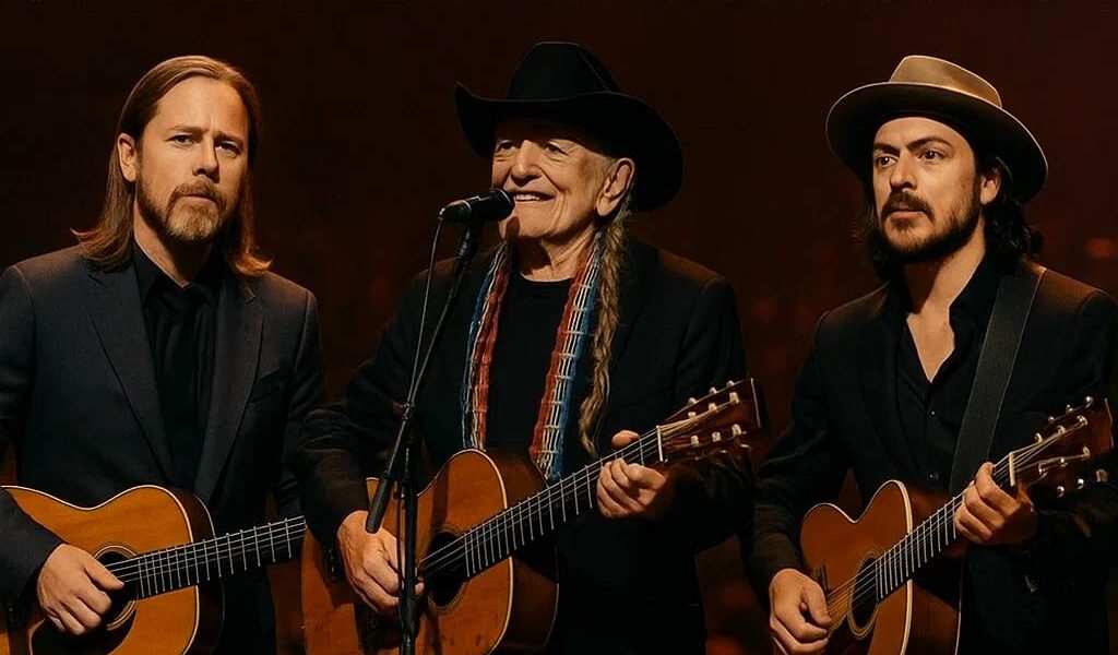 A FAREWELL IN HARMONY: Willie Nelson and His Sons Deliver “Seven Spanish Angels” — And the Audience Was in Tears Before the Chorus Even Began