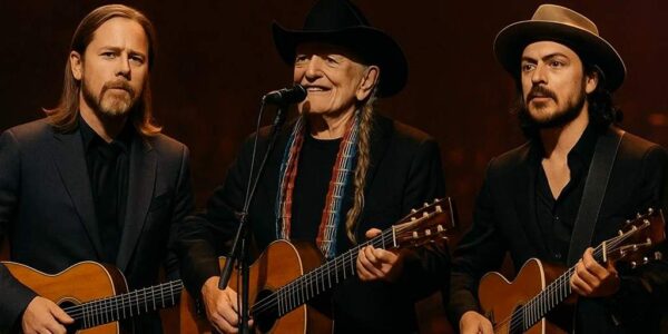 A FAREWELL IN HARMONY: Willie Nelson and His Sons Deliver “Seven Spanish Angels” — And the Audience Was in Tears Before the Chorus Even Began