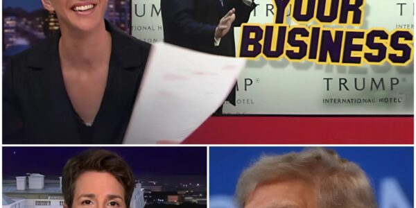 “Get the bum off the air!!!” — T.r.u.m.p shouted inside the White House, ordering CBS to immediately fire Rachel Maddow. But Rachel responded with the calm, steady confidence she’s known for, fully aware of the facts she held…