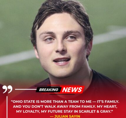 BREAKING NEWS: Loyalty Sealed in Scarlet & Gray — Julian Sayin Rejects National Offers, Signs Lifetime Commitment to Ohio State, Becoming an Eternal Buckeye