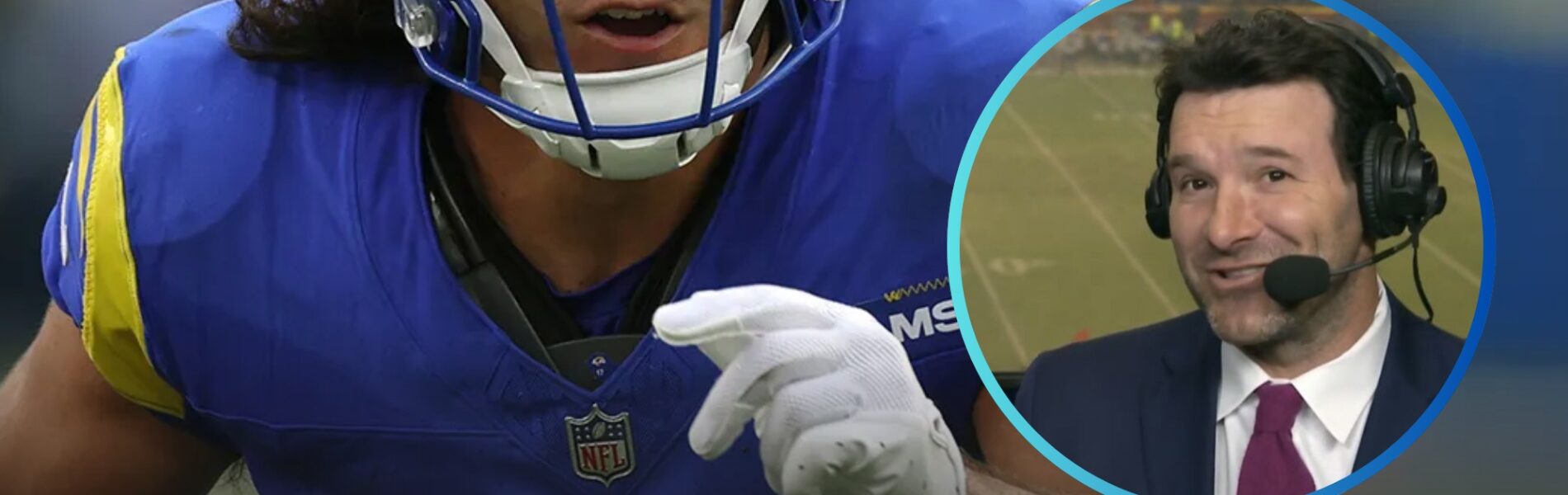 BREAKINGNEWS: Puka acua demands CBS remove Tony Romo from future LA Rams broadcasts after on-air remarks spark locker room outrage