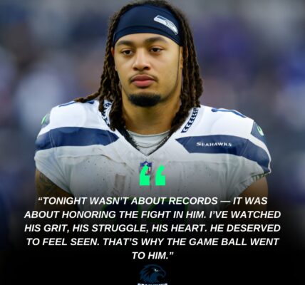 BREAKING🔥: The Moment That Silenced the Seahawks Locker Room — And Revealed the Heart of a Rising Superstar