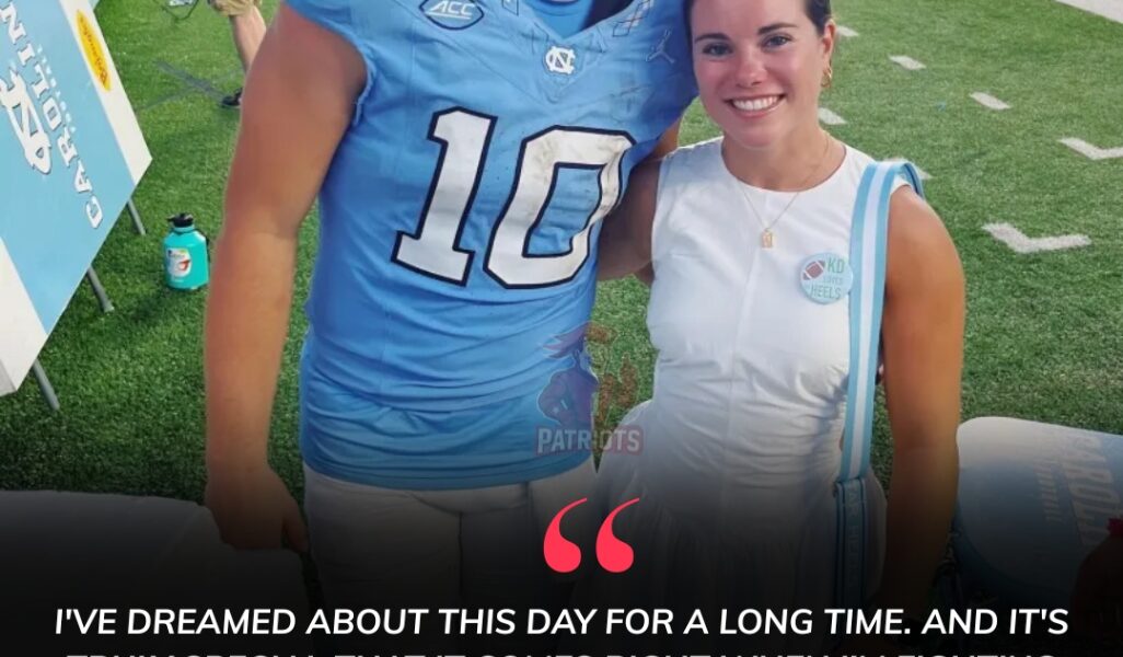 Double Celebration! QB Drake Maye Readies for Baby No.1 — And the Name Sparks Buzz Across New England