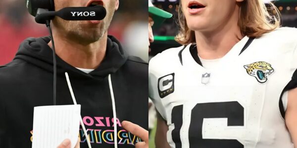 "HE CHEATED!" Cardinals coach Jonathan Gannon exploded after 27-24 loss. Trevor Lawrence smiled coldly, delivering 15 unforgettable words. Stadium erupted.