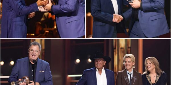 George Strait Makes Surprise Appearance at the 2025 CMA Awards to Honor Vince Gill’s Willie Nelson Lifetime Achievement Award-siu