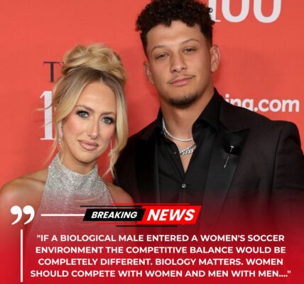 Patrick Mahomes and Wife Brittany Ignite National Debate After Supporting Transgender Sports Restrictions, Adding Turbulence to Chiefs’ Super Bowl Push
