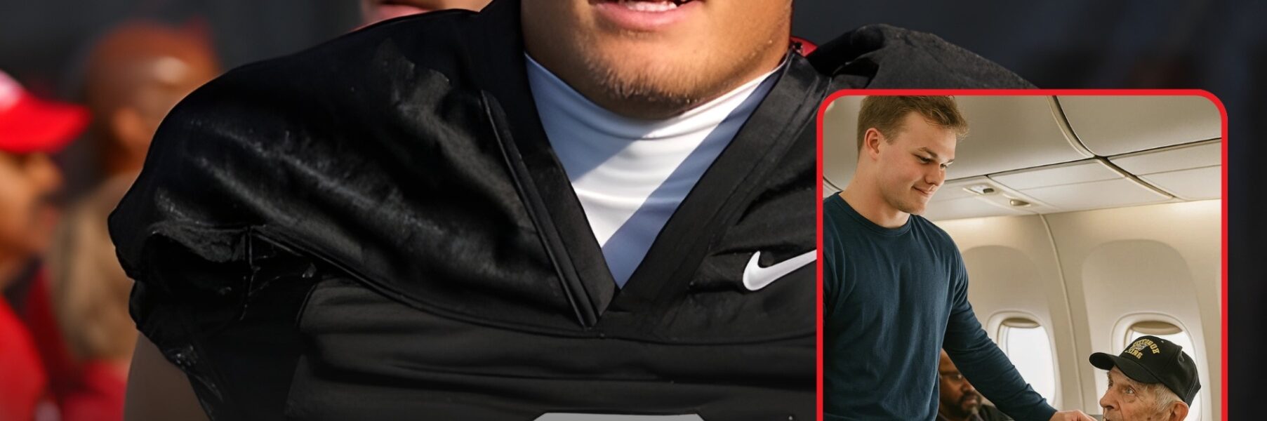 A heartwarming act mid-air — Lincoln Kienholz stunned passengers by giving up his first-class seat to an elderly US veteran and sending a touching message