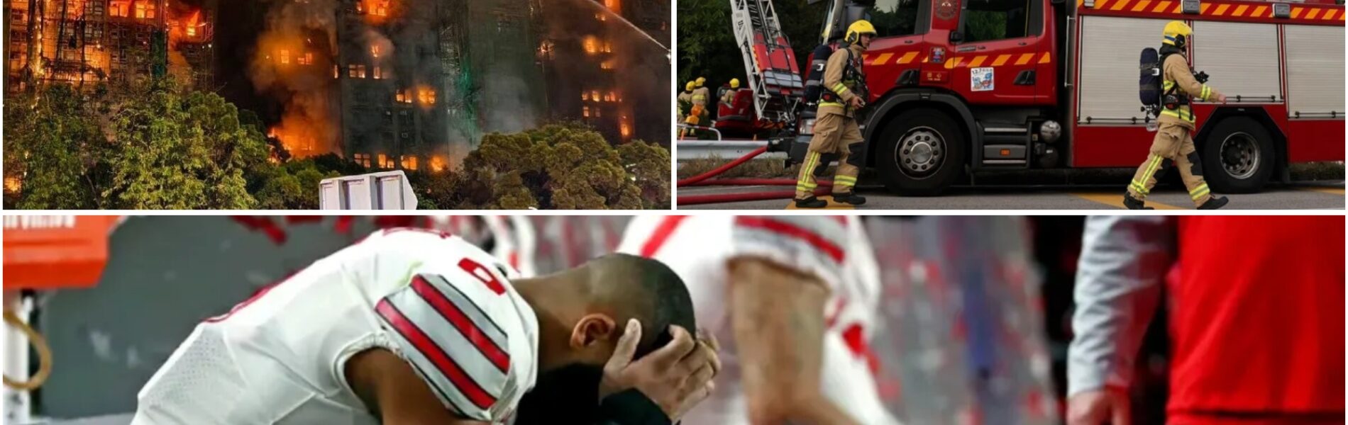 NEWS Tragedy strikes Ohio State as star player faces heartbreaking family loss linked to the Tai Po 7 building fire in Hong Kong