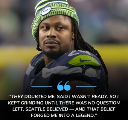 Marshawn Lynch: From “Beast Mode” to Hall of Fame Legend – The Journey That Shaped Seattle Football