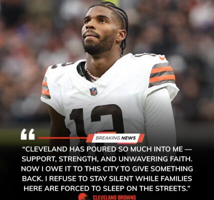 Shedeur Sanders Donates $5 Million to Fight Homelessness in Cleveland — “Families Should Never Sleep Outside”