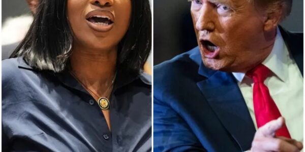JASMINE CROCKETT JUST WENT FULL COURAGE ON TRUMP IN A LIVE IMMIGRATION SHOWDOWN...