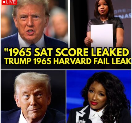 T.r.u.m.p. called Harvard grads stupid. Tonight, Congresswoman Jasmine Crockett allegedly dropped his 1965 SAT score… and it’s BAD...