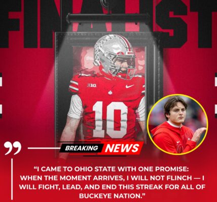 BREAKINGNEWS: Julian Sayin vows to end Ohio State’s losing streak to Michigan as the Buckeyes make a defining announcement before The Game