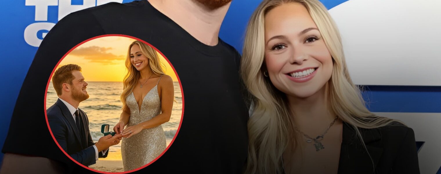 Double Joy After the Win Over the Titans – QB Sam Darnold Surprises Girlfriend Katie Hoofnagle With an Emotional Proposal at Nissan Stadium, A Moment That Brought the Entire NFL to Tears