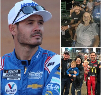 NASCAR’s Kyle Larson donates half his winnings to fulfill parents’ dream; his mother tearfully whispers five shocking, emotional words.