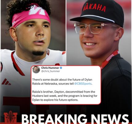 SHOCKWAVE AT NEBRASKA: Dylan Raiola’s Future Hangs by a Thread After Brother’s Sudden Decommitment – A Transfer Storm Brewing