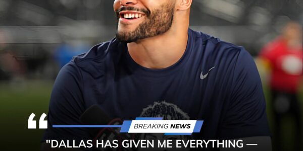 BREAKING NEWS: Dak Prescott Pledges $5 Million to Combat Homelessness in Dallas — “I Can’t Stand By While Families Sleep Outside”