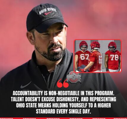 BREAKINGNEWS: shocking disciplinary move by Ryan Day rocks Ohio State as three star players suspended after nightclub incident