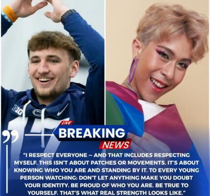 BREAKINGNEWS Ethan Grunkemeyer shocks college football after proudly wearing LGBT armband — and publicly revealing he is part of the community: “I’m not ashamed of who I am.”