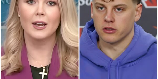 “Twelve Words That Shook the Studio”: How Joe Burrow Silenced a Firestorm Sparked by Karoline Leavitt