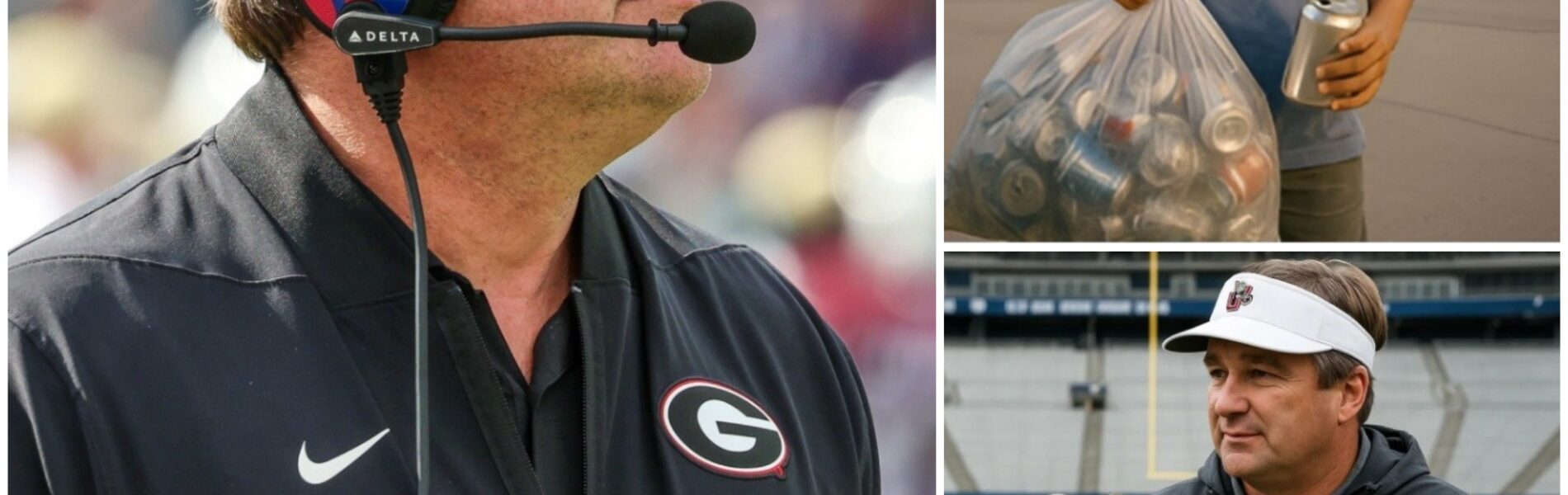 BREAKING: Kirby Smart Creates a Miracle as 11-Year-Old Boy Who Collected Scrap for 3 Years Finally Gets Into Sanford Stadium