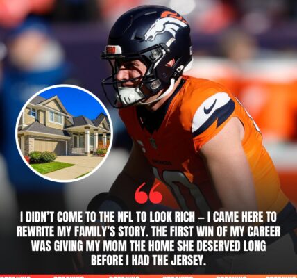 BREAKINGNEWS: Denver Broncos rookie shocks NFL world after revealing what he did with his first paycheck — and why it had nothing to do with fame, cars, or luxury