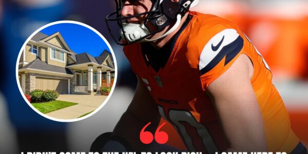 BREAKINGNEWS: Denver Broncos rookie shocks NFL world after revealing what he did with his first paycheck — and why it had nothing to do with fame, cars, or luxury