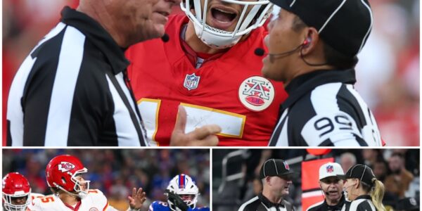BREAKINGNEWS NFL rocked by historic officiating scandal as five referees suspended after CHIEFS vs COWBOYS controversy explodes