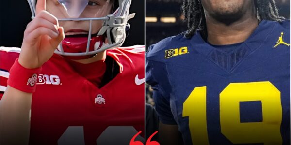 BREAKINGNEWS: Julian Sayin fires back at Bryce Underwood as Ohio State prepares for a showdown with Michigan