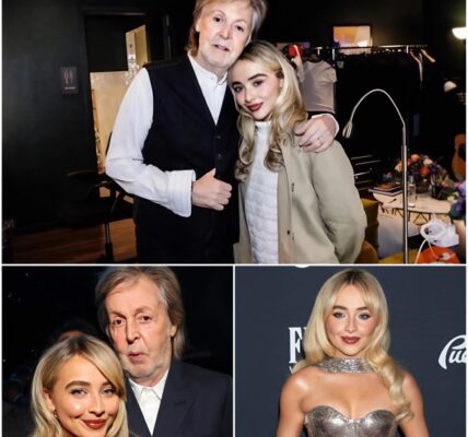 ABRINA CARPENTER CRIES AT HER FINAL SHOW — THEN RUNS INTO PAUL MCCARTNEY, AND THE INTERNET LOSES ITS MIND.