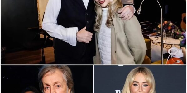 ABRINA CARPENTER CRIES AT HER FINAL SHOW — THEN RUNS INTO PAUL MCCARTNEY, AND THE INTERNET LOSES ITS MIND.