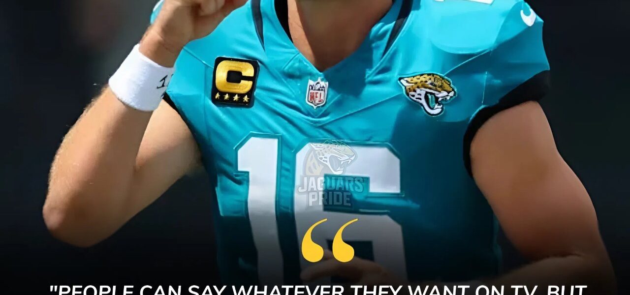 Trevor Lawrence Stays Unshaken Amid Stephen A. Smith’s Explosive Accusations: Jaguars Locked In on Victory