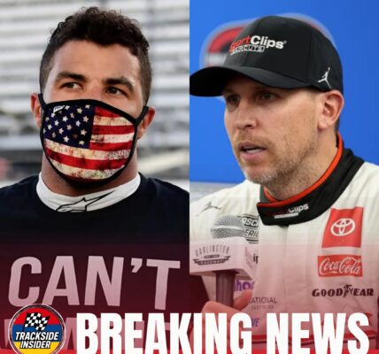 Denny Hamlin quits U.S. racing over Bubba Wallace—fans shocked, social media explodes, and the internet mercilessly mocks him!