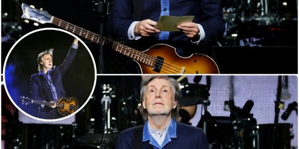 HE STEPPED OFFSTAGE AS A LEGEND — AND BROKE DOWN AS A HUMAN. Right after his show, Paul McCartney was handed a small letter from a 14-year-old boy battling leukemia.