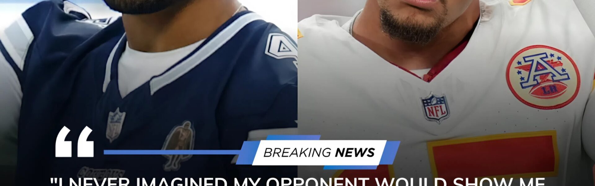 A Gesture of Respect: Dak Prescott Comforts Patrick Mahomes Following Cowboys’ 31–28 Nail-Biter