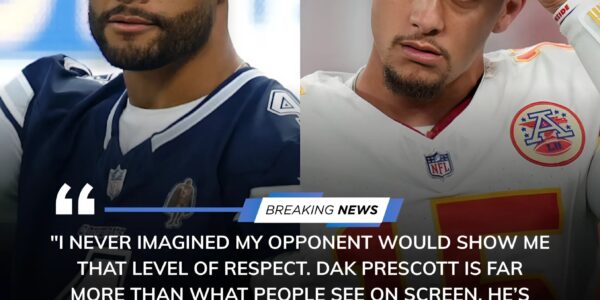 A Gesture of Respect: Dak Prescott Comforts Patrick Mahomes Following Cowboys’ 31–28 Nail-Biter