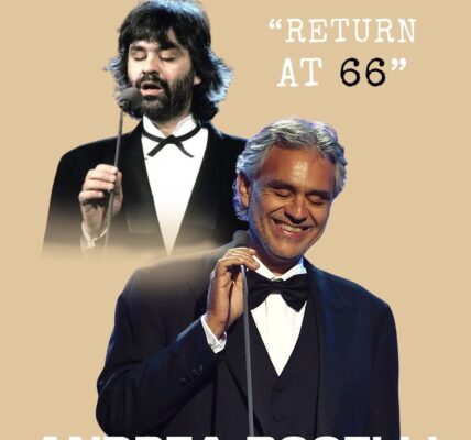 AT 66, HE RETURNS: Andrea Bocelli Just Did the Impossible — and the World Can’t Stop Crying.