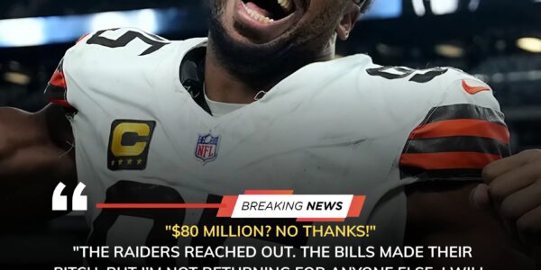 Myles Garrett Chooses Legacy Over Money, Stuns NFL with Cleveland Commitment
