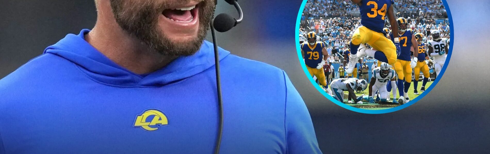 BREAKINGNEWS Sean McVay’s bold declaration electrifies NFL as Los Angeles Rams unveil season-opening lineup targeting Carolina Panthers