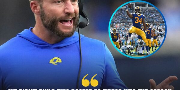 BREAKINGNEWS Sean McVay’s bold declaration electrifies NFL as Los Angeles Rams unveil season-opening lineup targeting Carolina Panthers